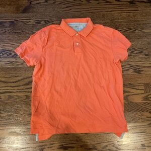 Gap men’s size L orange polo shirt